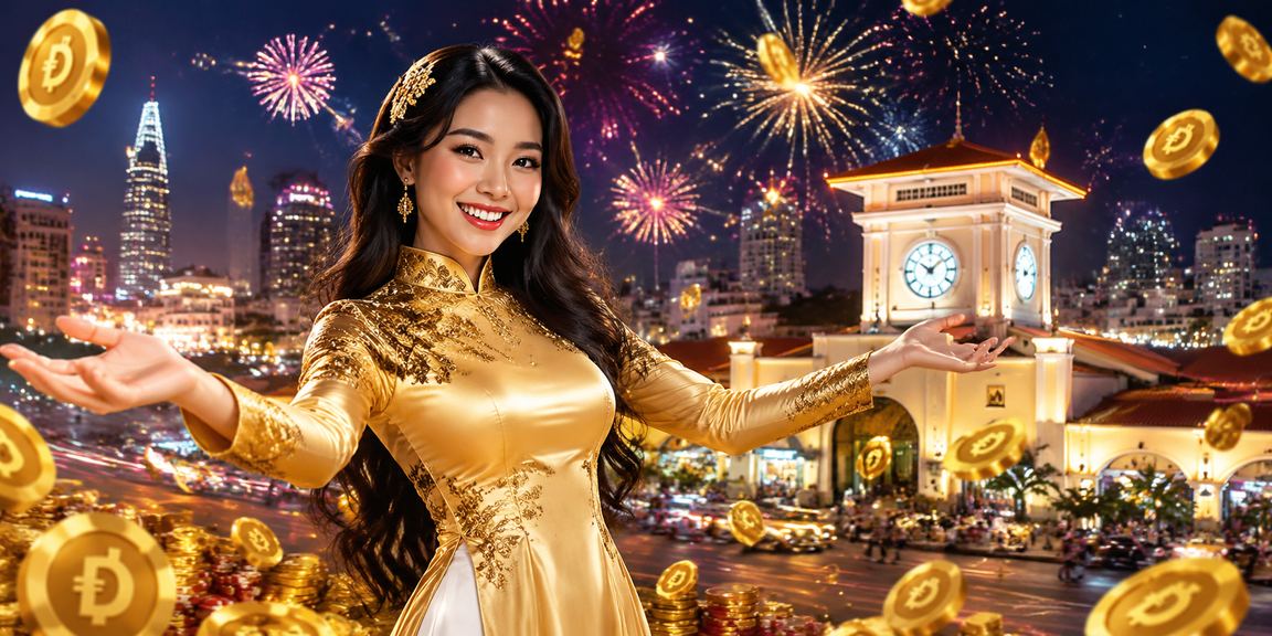Người chơi tại TP.HCM mặc áo dài tham gia game bài trực tuyến và kiểm tra giao dịch thanh toán
