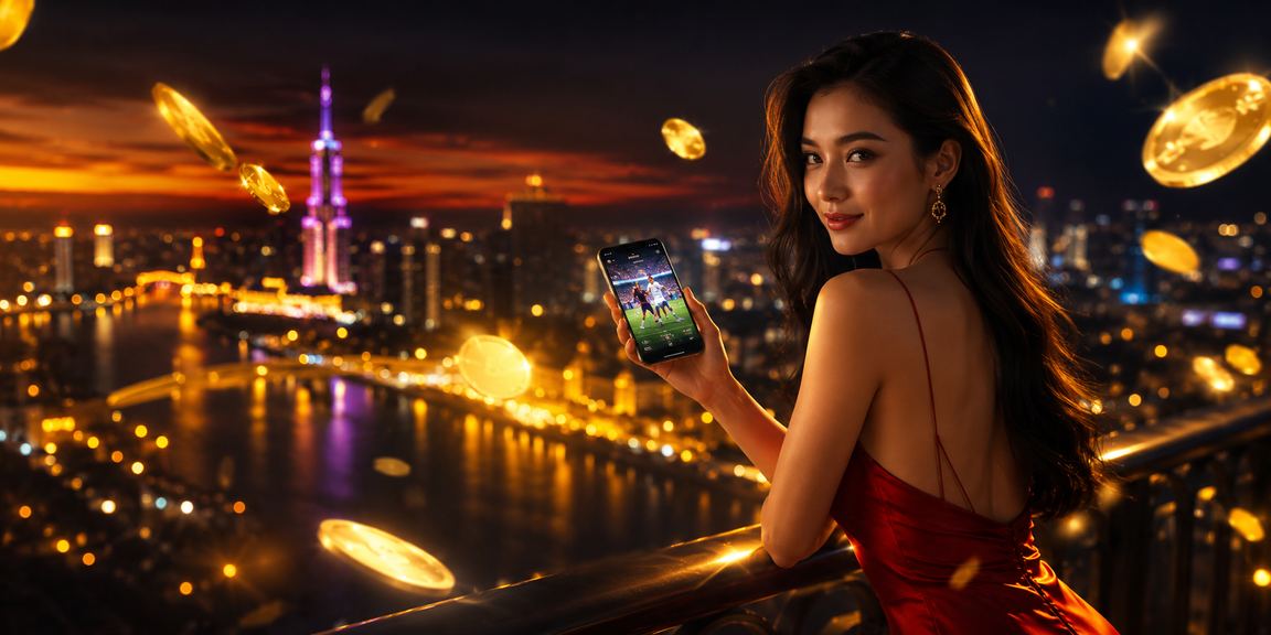 Người chơi nghiêm túc tại Phú Quốc theo dõi kết quả đặt cược thể thao trên bãi biển qua điện thoại