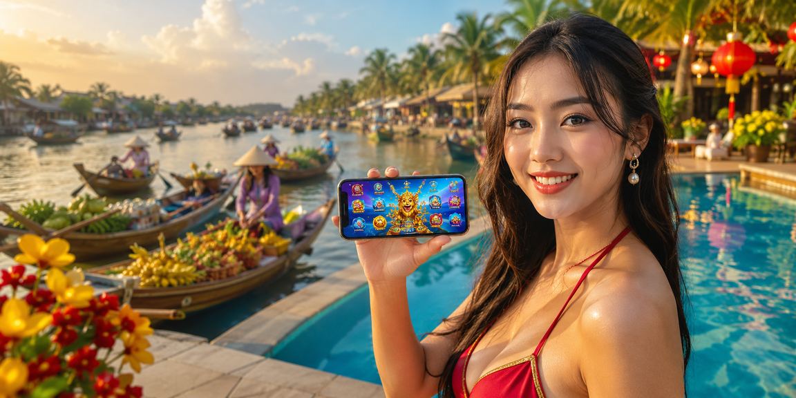 Người chơi Việt Nam tham gia cá cược trực tuyến trong không gian hiện đại